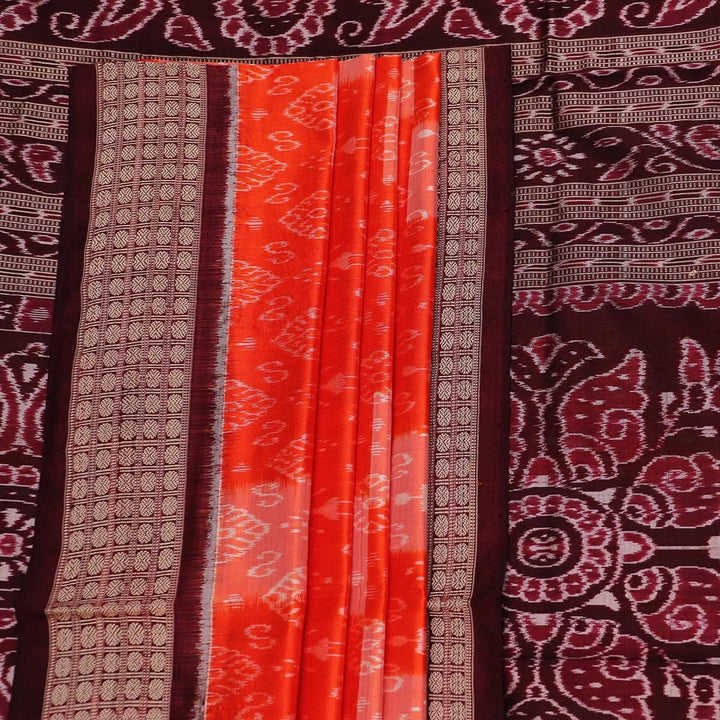 Handloom Sambalpuri Ikkat Silk Saree Handloom Saree_Sambalpuri Silk Priyadarshini Handloom