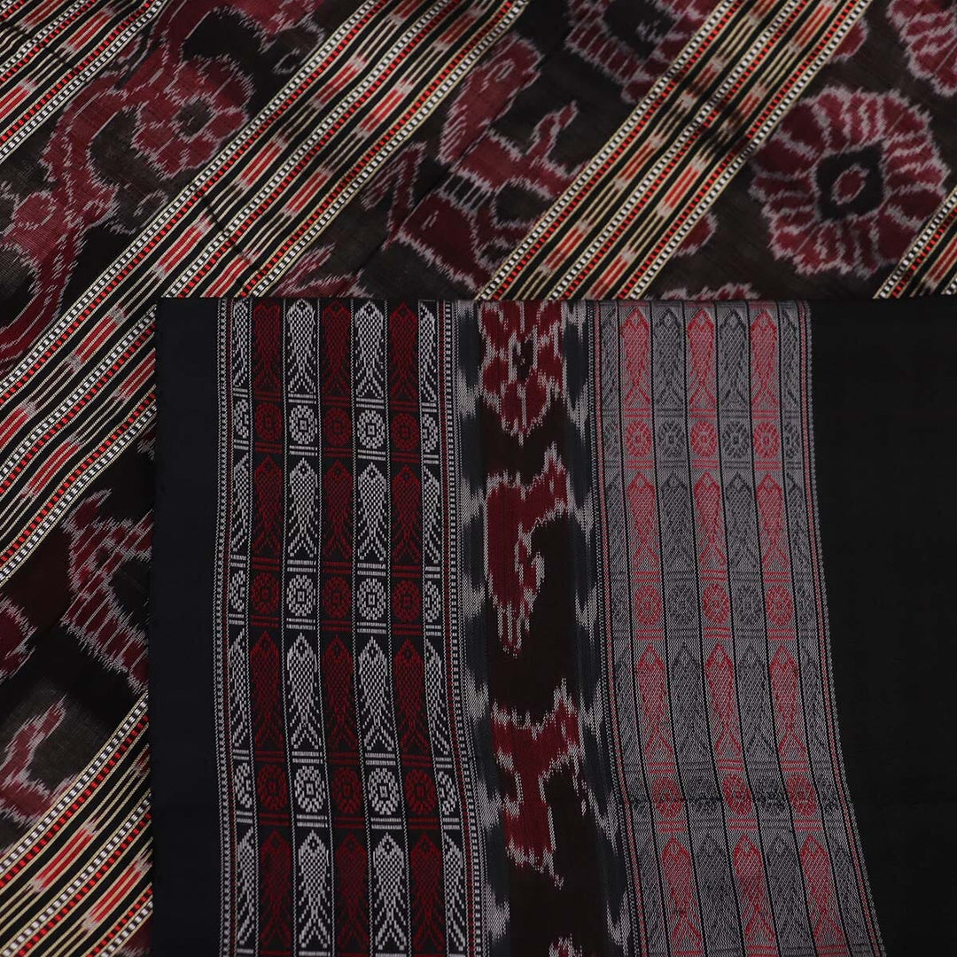 Handloom Sambalpuri Ikkat Silk Saree Handloom Saree_Sambalpuri Silk Priyadarshini Handloom