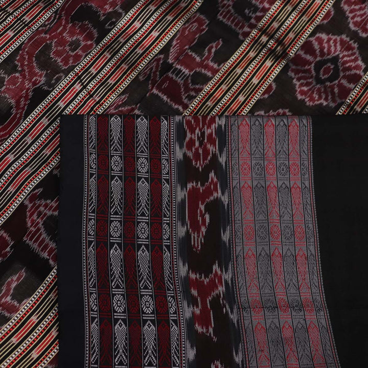 Handloom Sambalpuri Ikkat Silk Saree Handloom Saree_Sambalpuri Silk Priyadarshini Handloom