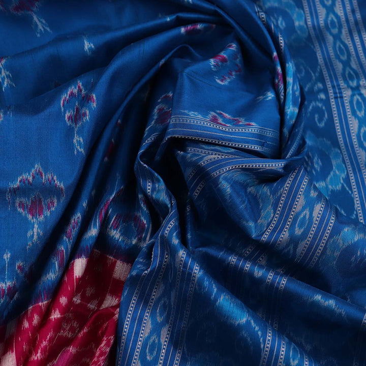 Handloom Sambalpuri Ikkat Silk Saree Handloom Saree_Sambalpuri Silk Priyadarshini Handloom