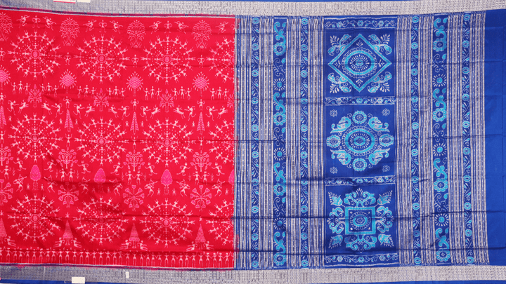 Handloom Sambalpuri Ikkat Silk Saree Handloom Saree_Sambalpuri Silk Priyadarshini Handloom