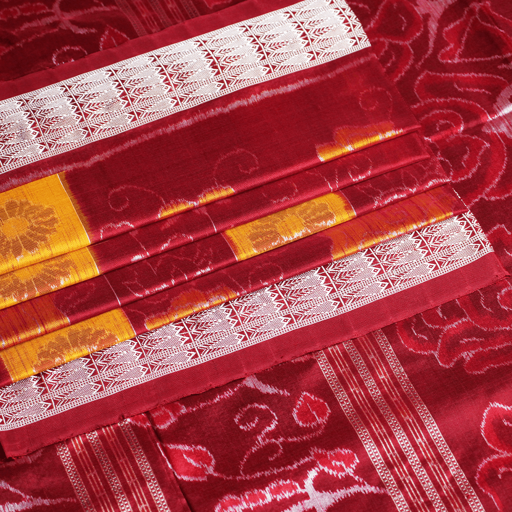 Handloom Sambalpuri Ikkat Silk Saree Handloom Saree_Sambalpuri Silk Priyadarshini Handloom