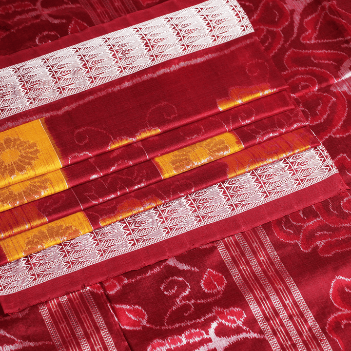 Handloom Sambalpuri Ikkat Silk Saree Handloom Saree_Sambalpuri Silk Priyadarshini Handloom