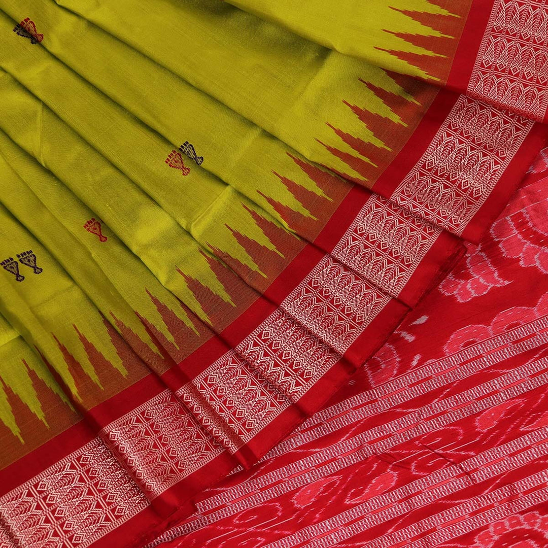 Handloom Sambalpuri Ikkat Silk Saree Handloom Saree_Sambalpuri Silk Priyadarshini Handloom