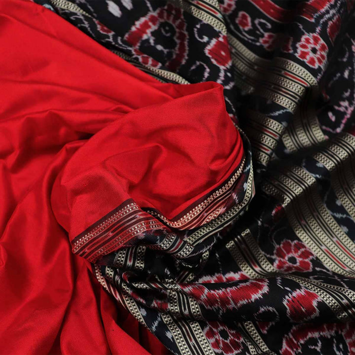 Handloom Sambalpuri Ikkat Silk Saree Handloom Saree_Sambalpuri Silk Priyadarshini Handloom