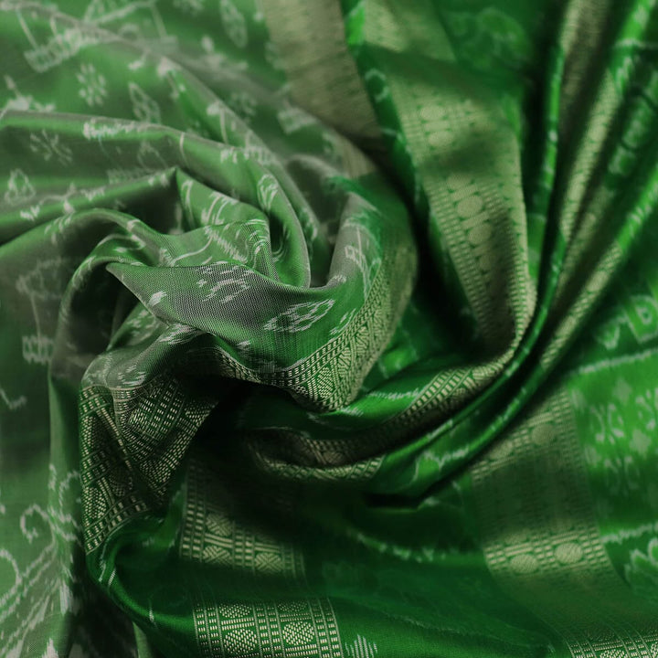 Handloom Sambalpuri Ikkat Silk Saree Handloom Saree_Sambalpuri Silk Priyadarshini Handloom