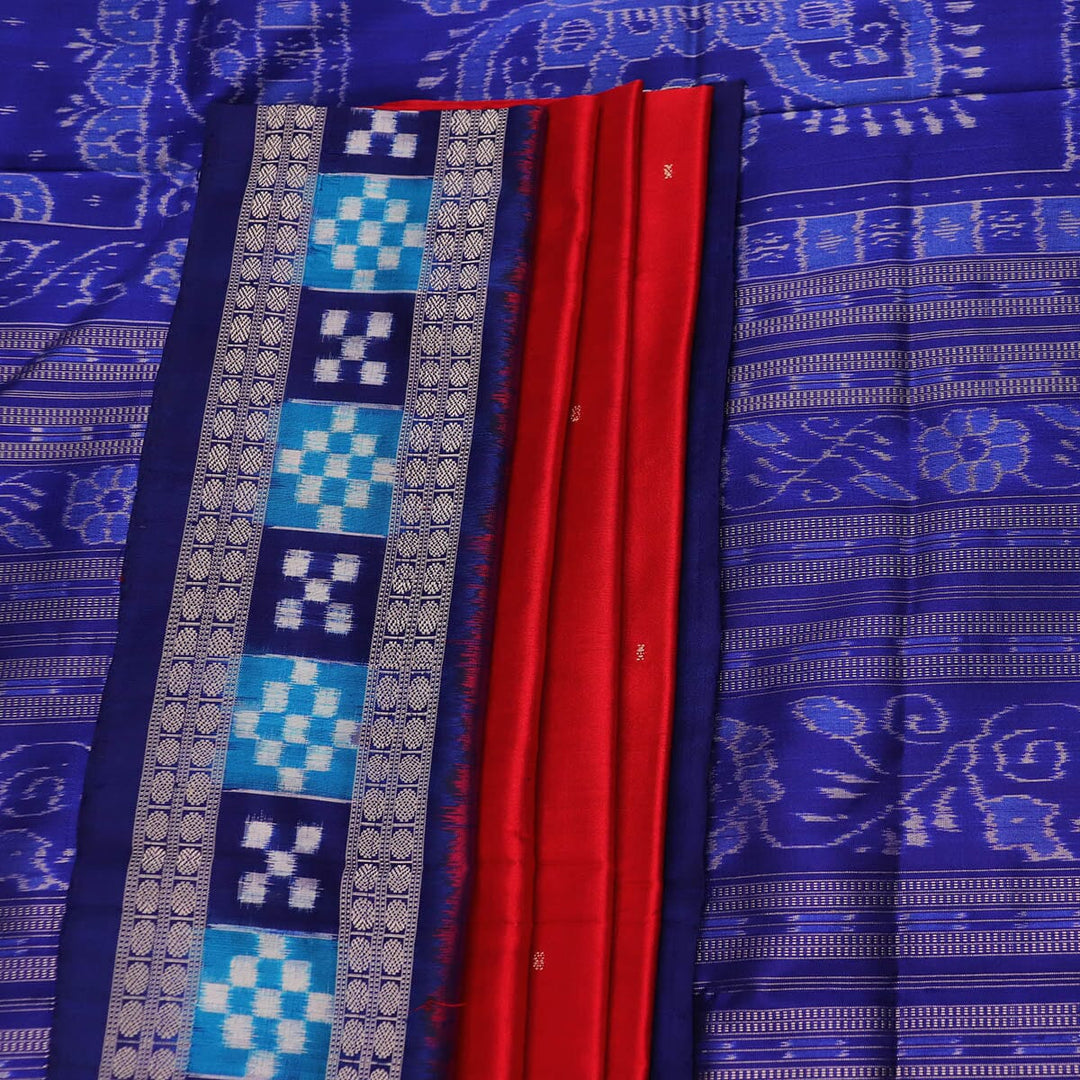 Handloom Sambalpuri Ikkat Silk Saree Handloom Saree_Sambalpuri Silk Priyadarshini Handloom