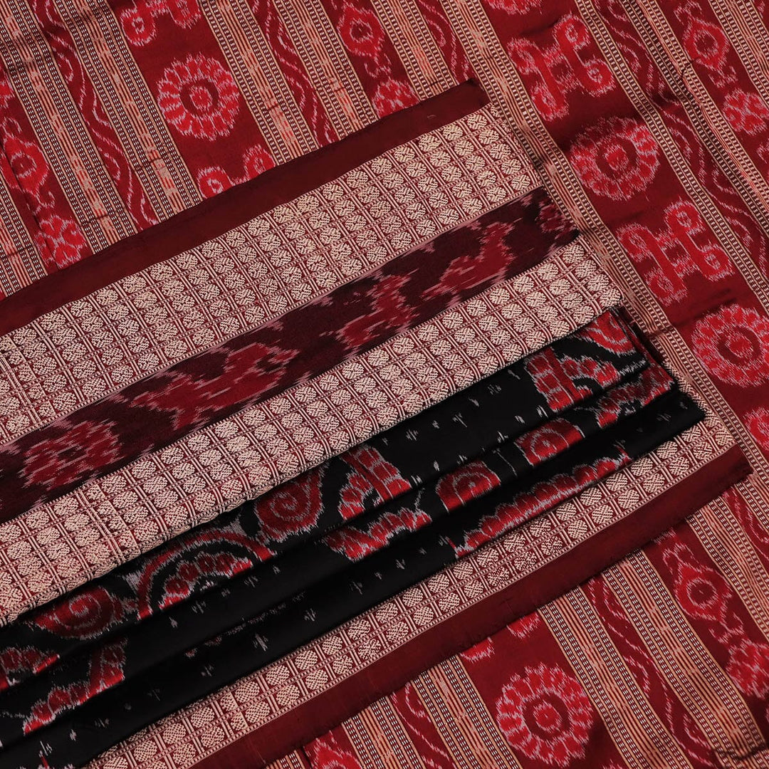 Handloom Sambalpuri Ikkat Silk Saree Handloom Saree_Sambalpuri Silk Priyadarshini Handloom