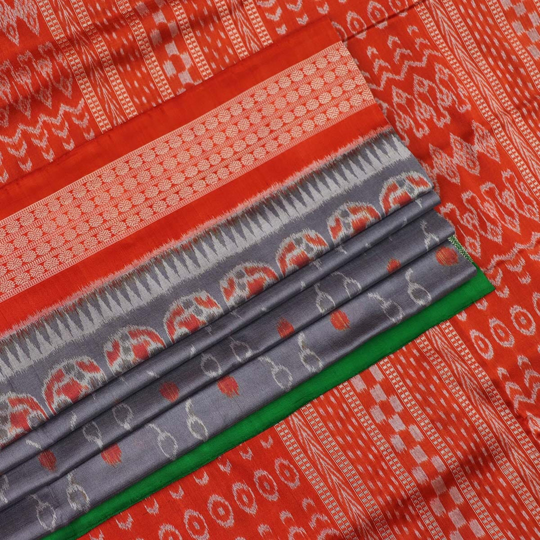 Handloom Sambalpuri Ikkat Silk Saree Handloom Saree_Sambalpuri Silk Priyadarshini Handloom