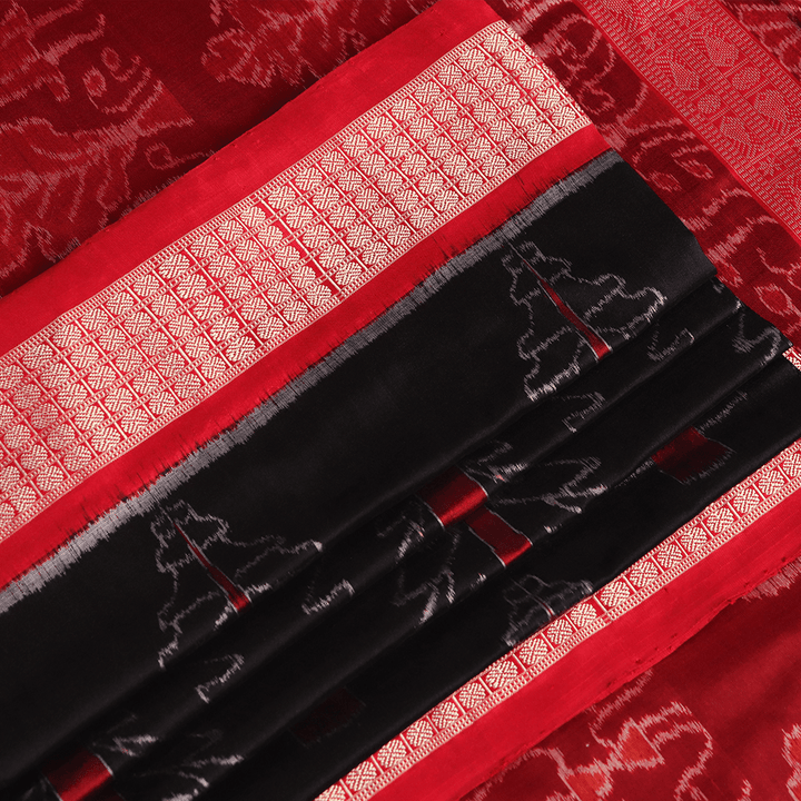 Handloom Sambalpuri Ikkat Silk Saree Handloom Saree_Sambalpuri Silk Priyadarshini Handloom