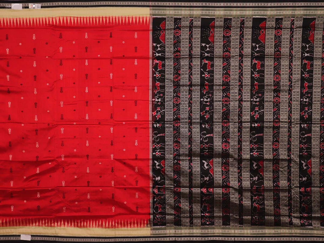 Handloom Sambalpuri Ikkat Silk Saree Handloom Saree_Sambalpuri Silk Priyadarshini Handloom