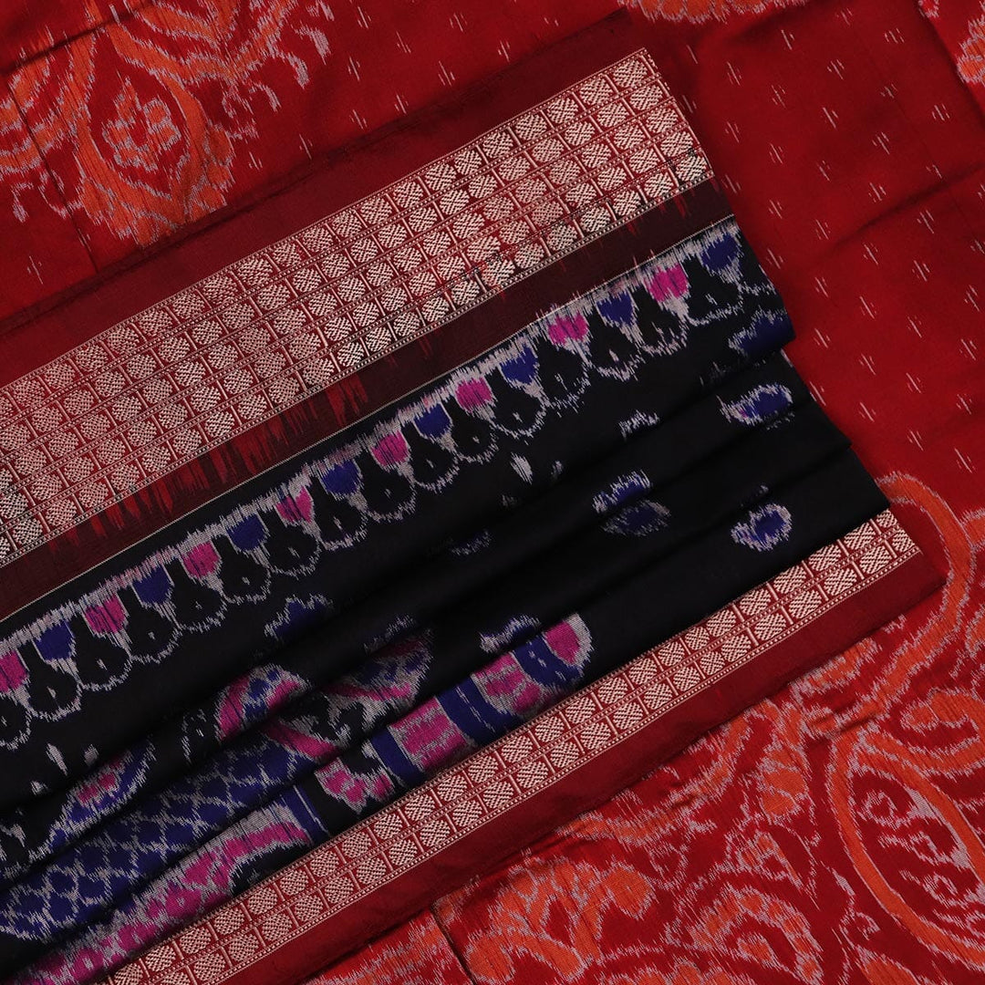 Handloom Sambalpuri Ikkat Silk Saree Handloom Saree_Sambalpuri Silk Priyadarshini Handloom