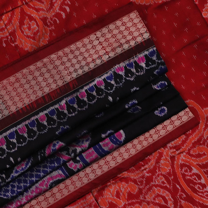 Handloom Sambalpuri Ikkat Silk Saree Handloom Saree_Sambalpuri Silk Priyadarshini Handloom