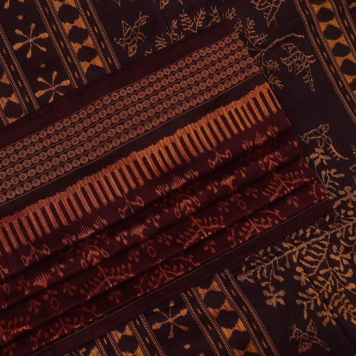 Handloom Sambalpuri Ikkat Silk Saree Handloom Saree_Sambalpuri Silk Priyadarshini Handloom