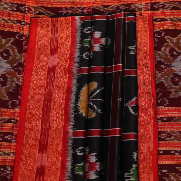 Handloom Sambalpuri Ikkat Silk Saree Handloom Saree_Sambalpuri Silk Priyadarshini Handloom