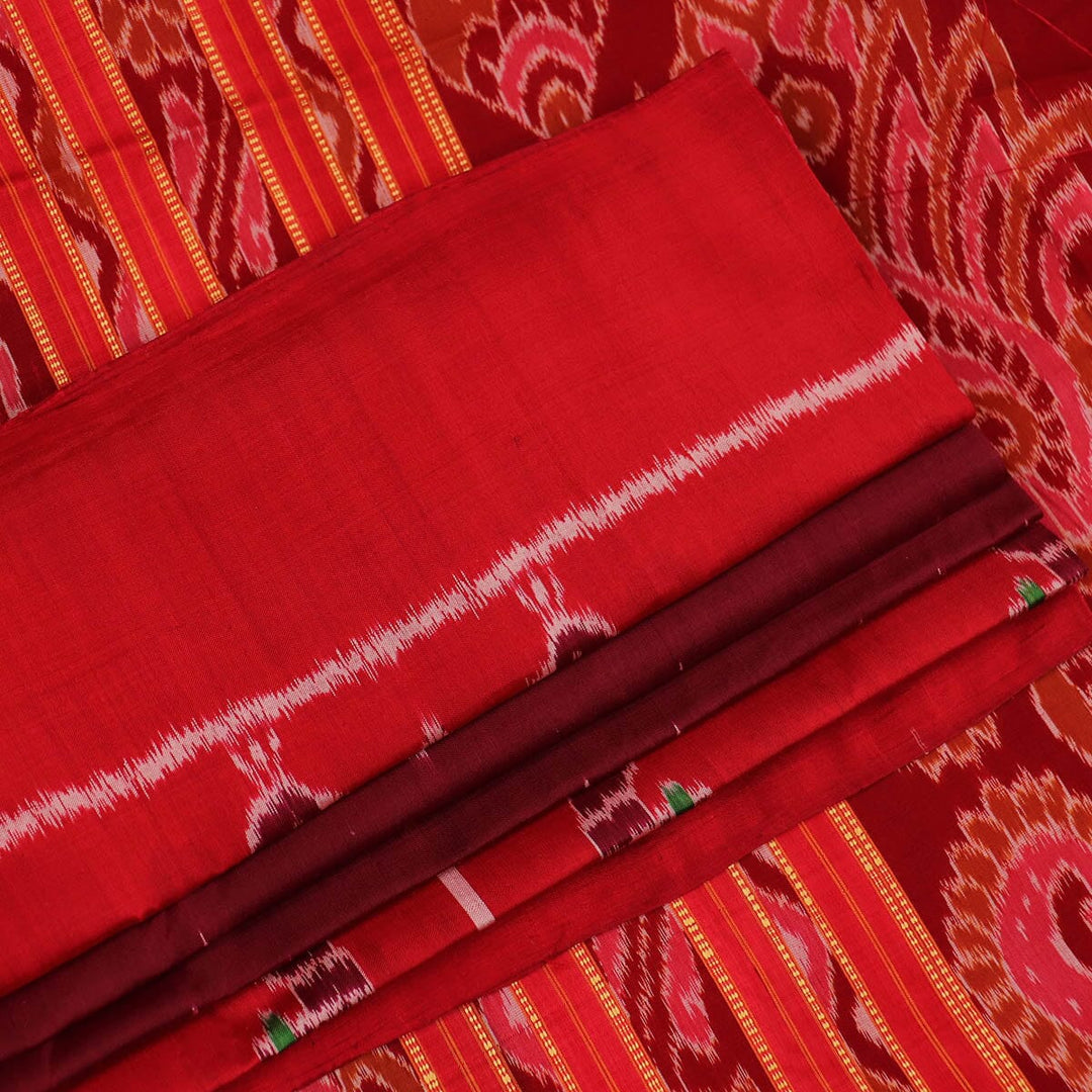 Handloom Sambalpuri Ikkat Silk Saree Handloom Saree_Sambalpuri Silk Priyadarshini Handloom