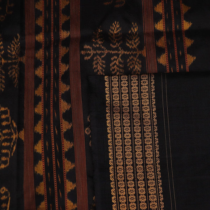 Handloom Sambalpuri Ikkat Silk Saree Handloom Saree_Sambalpuri Silk Priyadarshini Handloom 