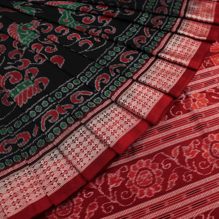 Handloom Sambalpuri Ikkat Silk Saree Handloom Saree_Sambalpuri Silk Priyadarshini Handloom
