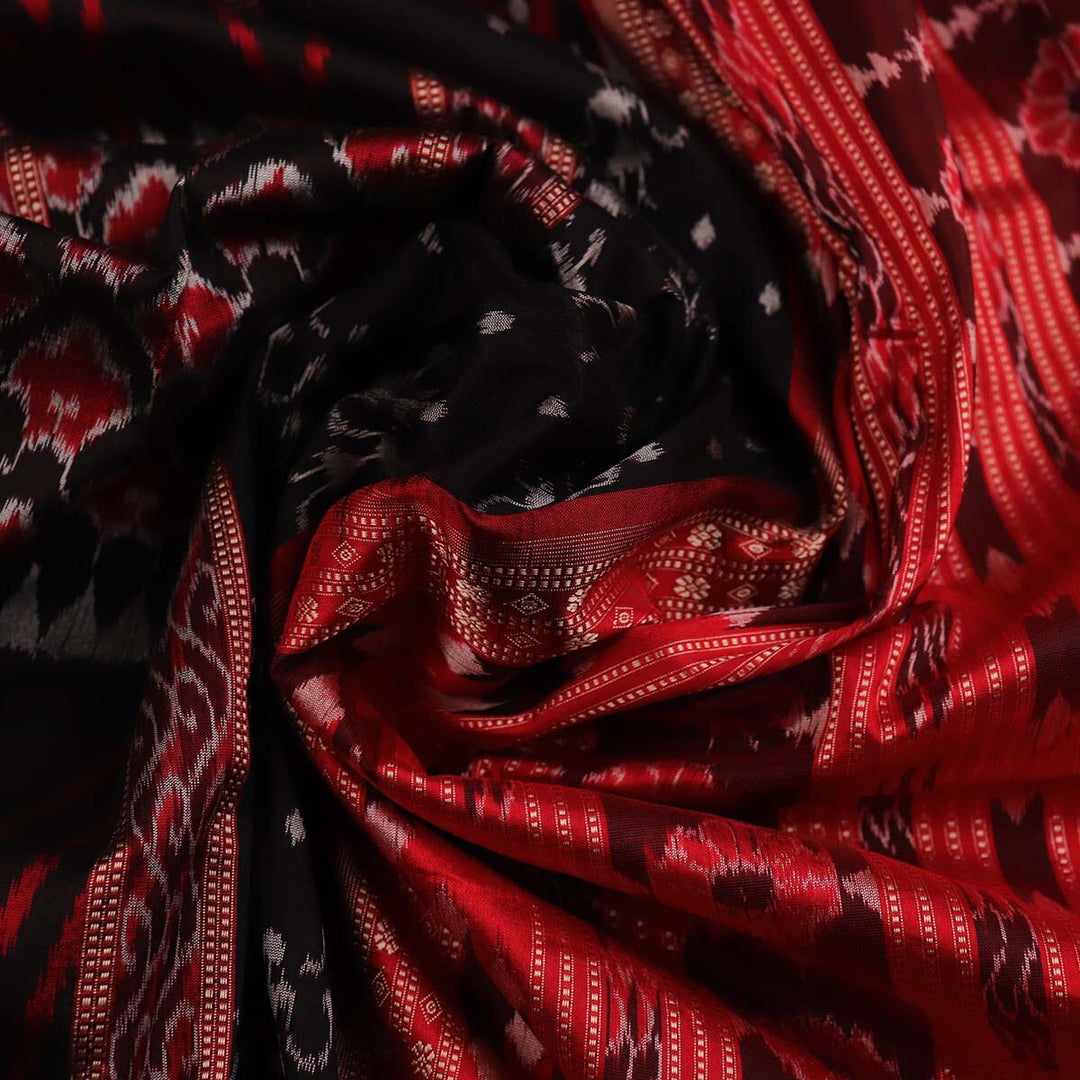 Handloom Sambalpuri Ikkat Silk Saree Handloom Saree_Sambalpuri Silk Priyadarshini Handloom