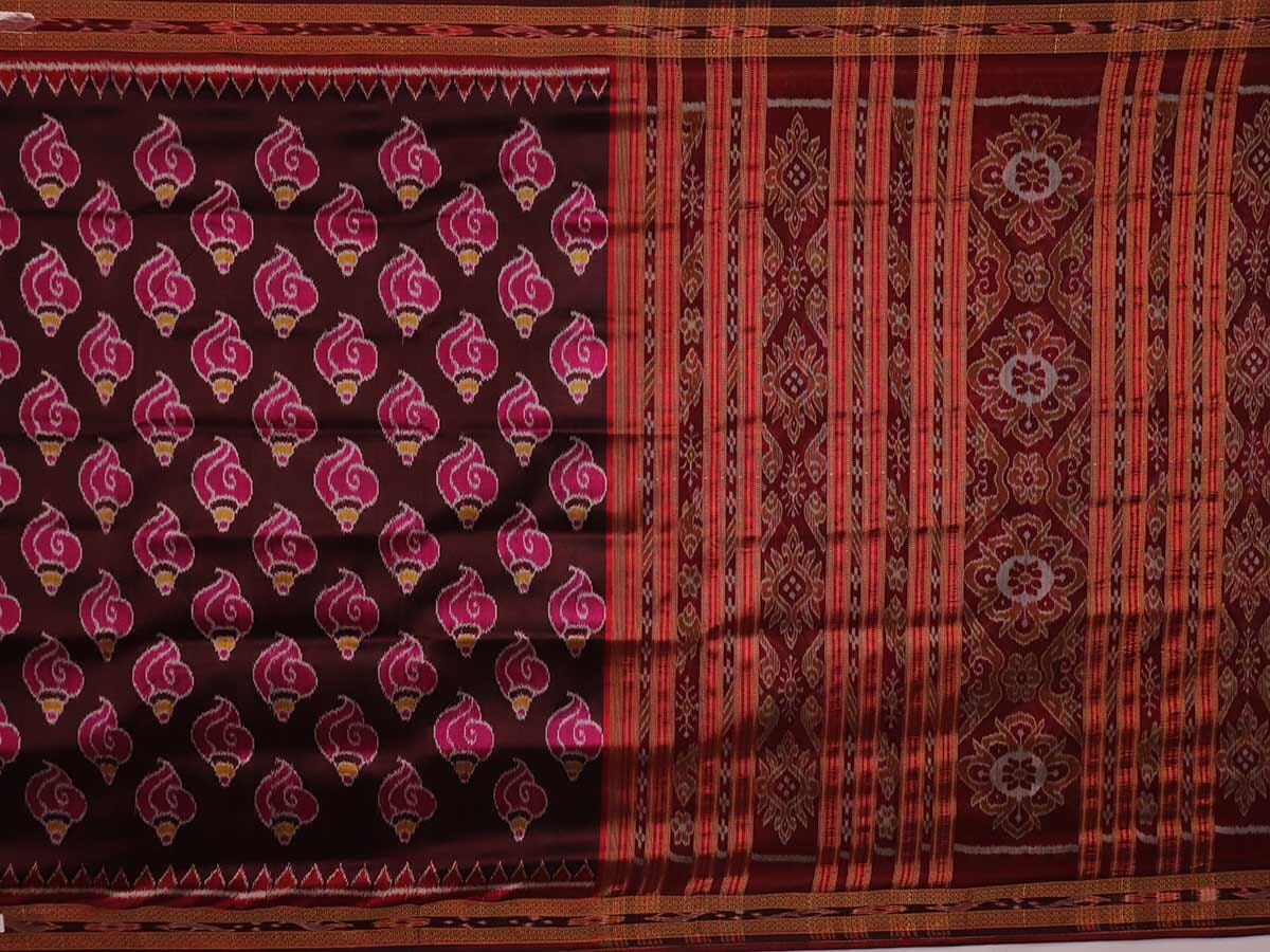 Handloom Sambalpuri Ikkat Silk Saree Handloom Saree_Sambalpuri Silk Priyadarshini Handloom