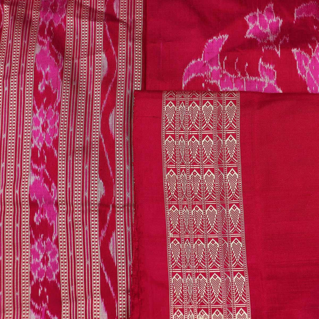 Handloom Sambalpuri Ikkat Silk Saree Handloom Saree_Sambalpuri Silk Priyadarshini Handloom 