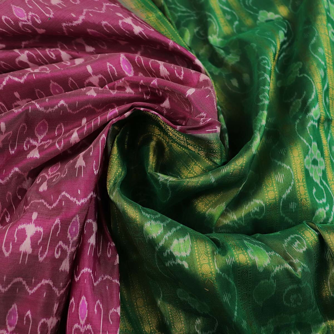 Handloom Sambalpuri Ikkat Silk Saree Handloom Saree_Sambalpuri Silk Priyadarshini Handloom