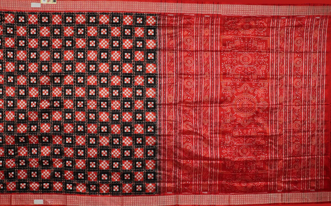 Handloom Sambalpuri Ikkat Silk Saree Handloom Saree_Sambalpuri Silk Priyadarshini Handloom