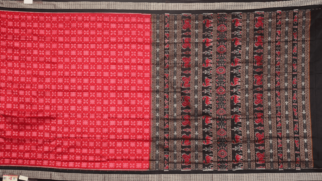 Handloom Sambalpuri Ikkat Silk Saree Handloom Saree_Sambalpuri Silk Priyadarshini Handloom