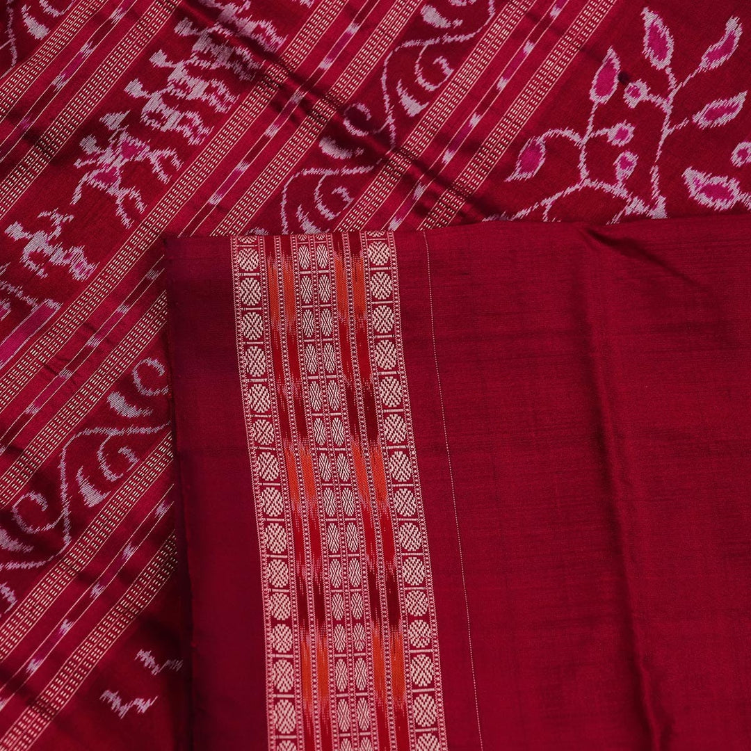 Handloom Sambalpuri Ikkat Silk Saree Handloom Saree_Sambalpuri Silk Priyadarshini Handloom