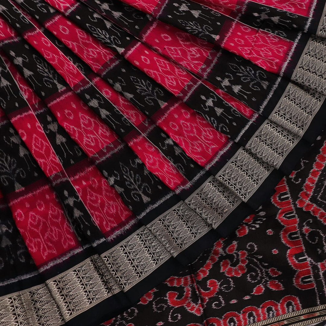 Handloom Sambalpuri Ikkat Silk Saree Handloom Saree_Sambalpuri Silk Priyadarshini Handloom