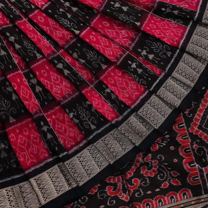 Handloom Sambalpuri Ikkat Silk Saree Handloom Saree_Sambalpuri Silk Priyadarshini Handloom