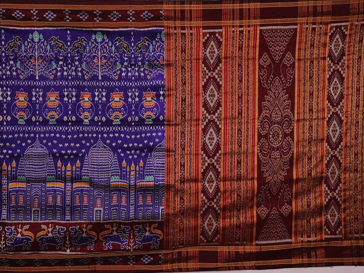 Handloom Sambalpuri Ikkat Silk Saree Handloom Saree_Sambalpuri Silk Priyadarshini Handloom