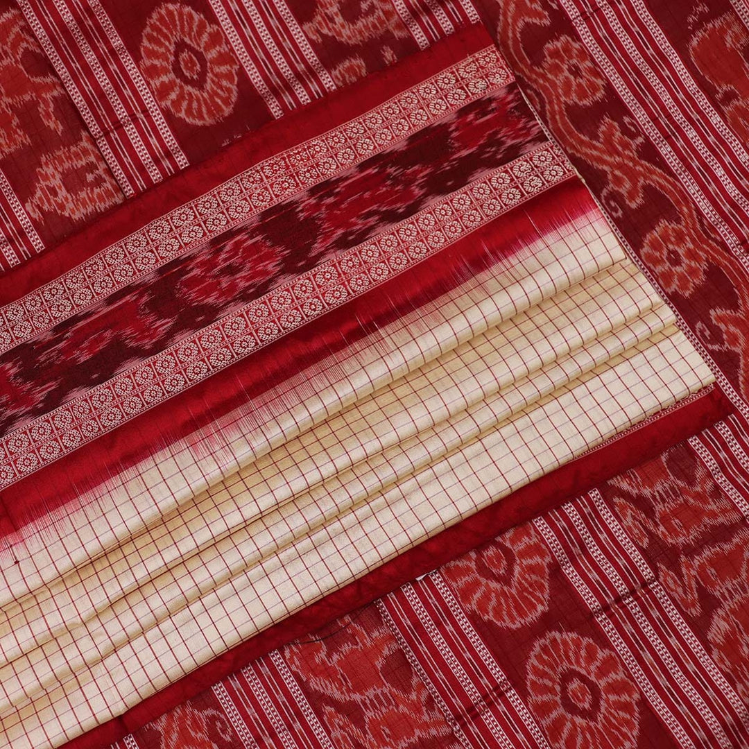 Handloom Sambalpuri Ikkat Silk Saree Handloom Saree_Sambalpuri Silk Priyadarshini Handloom