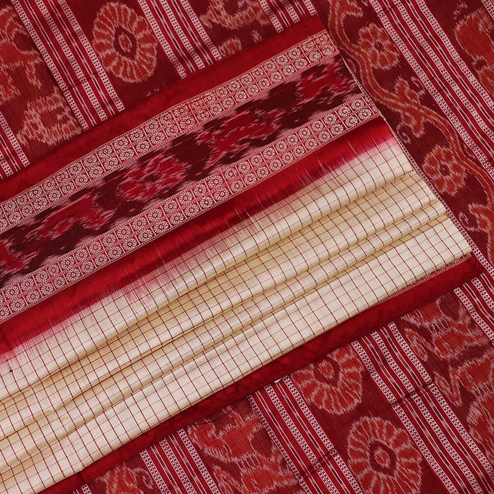 Handloom Sambalpuri Ikkat Silk Saree Handloom Saree_Sambalpuri Silk Priyadarshini Handloom