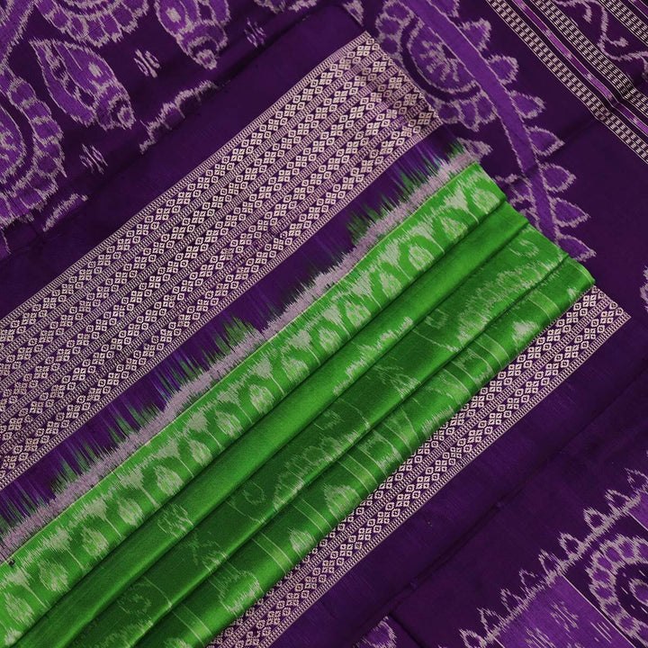Handloom Sambalpuri Ikkat Silk Saree Handloom Saree_Sambalpuri Silk Priyadarshini Handloom