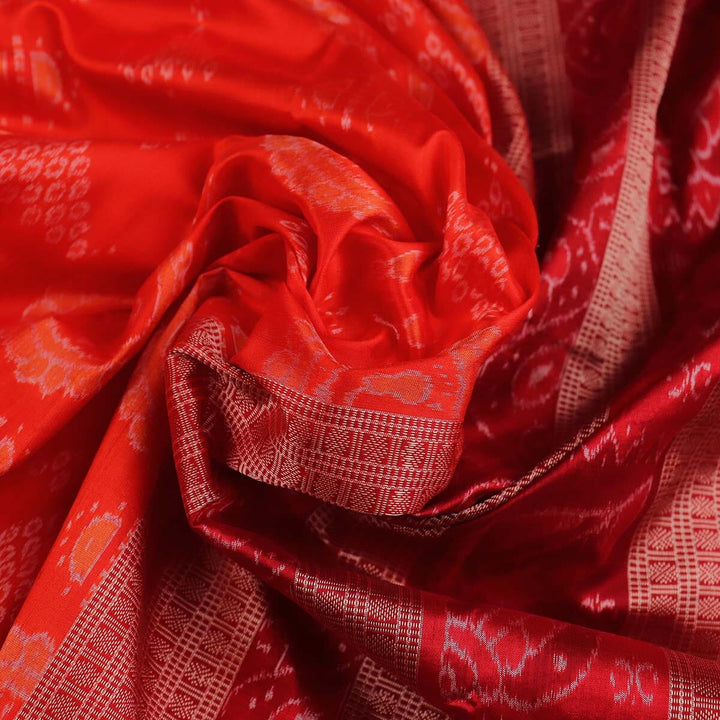 Handloom Sambalpuri Ikkat Silk Saree Handloom Saree_Sambalpuri Silk Priyadarshini Handloom