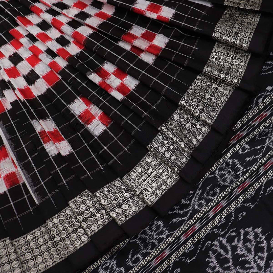 Handloom Sambalpuri Ikkat Silk Saree Handloom Saree_Sambalpuri Silk Priyadarshini Handloom