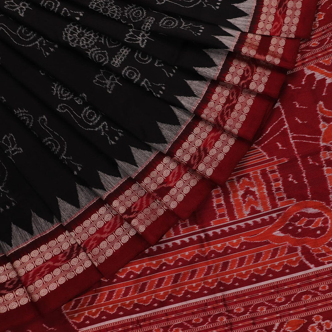 Handloom Sambalpuri Ikkat Silk Saree Handloom Saree_Sambalpuri Silk Priyadarshini Handloom