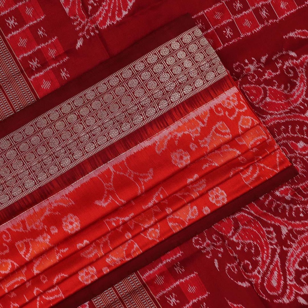 Handloom Sambalpuri Ikkat Silk Saree Handloom Saree_Sambalpuri Silk Priyadarshini Handloom