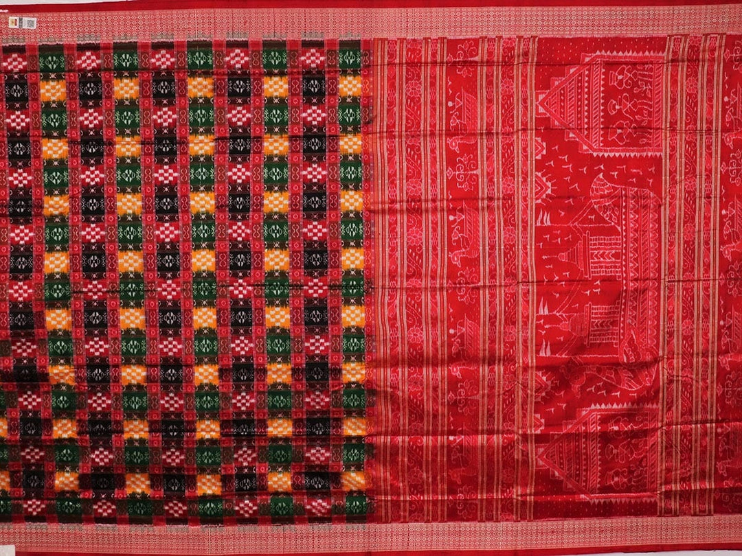 Handloom Sambalpuri Ikkat Silk Saree Handloom Saree_Sambalpuri Silk Priyadarshini Handloom
