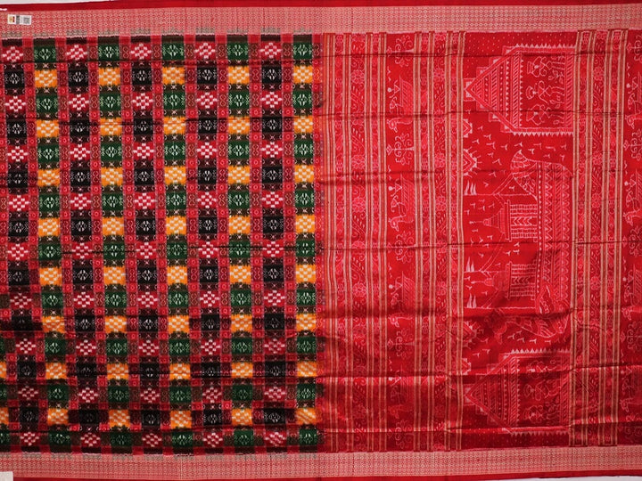 Handloom Sambalpuri Ikkat Silk Saree Handloom Saree_Sambalpuri Silk Priyadarshini Handloom