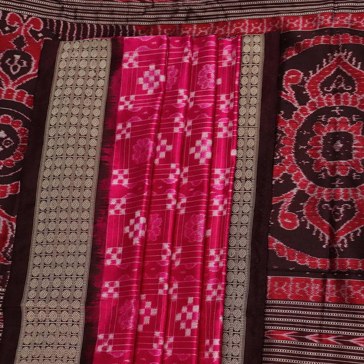 Handloom Sambalpuri Ikkat Silk Saree Handloom Saree_Sambalpuri Silk Priyadarshini Handloom