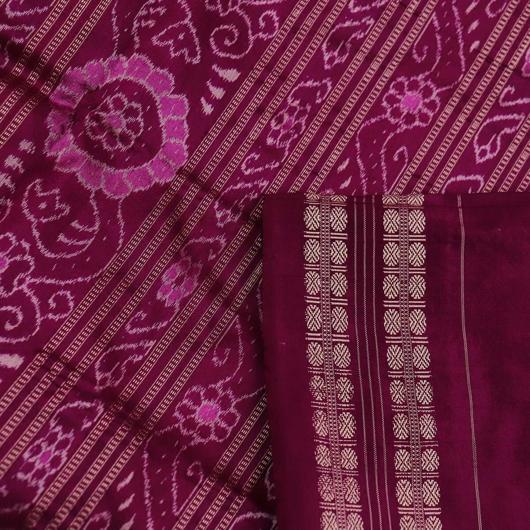 Handloom Sambalpuri Ikkat Silk Saree Handloom Saree_Sambalpuri Silk Priyadarshini Handloom