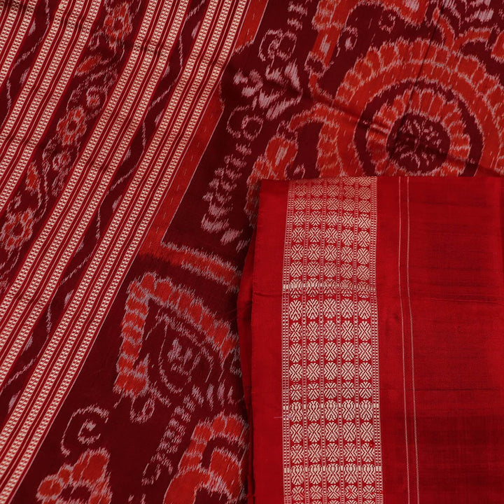 Handloom Sambalpuri Ikkat Silk Saree Handloom Saree_Sambalpuri Silk Priyadarshini Handloom
