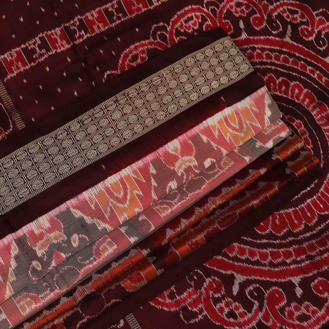 Handloom Sambalpuri Ikkat Silk Saree Handloom Saree_Sambalpuri Silk Priyadarshini Handloom