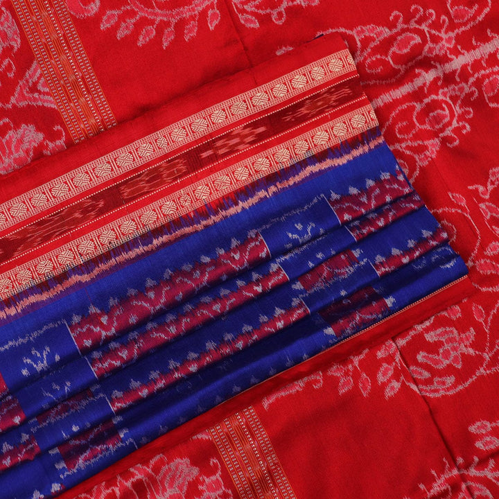 Handloom Sambalpuri Ikkat Silk Saree Handloom Saree_Sambalpuri Silk Priyadarshini Handloom