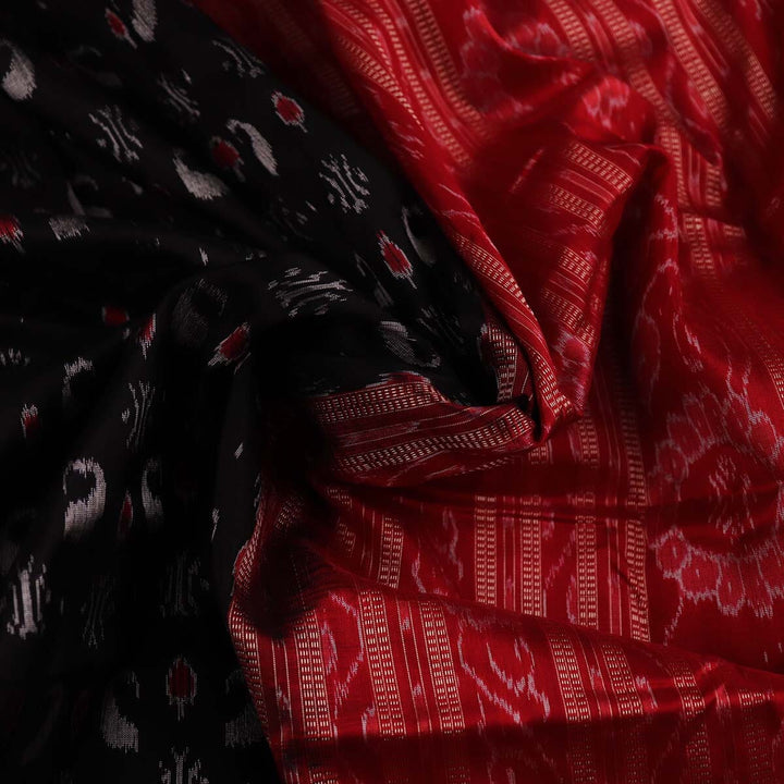 Handloom Sambalpuri Ikkat Silk Saree Handloom Saree_Sambalpuri Silk Priyadarshini Handloom