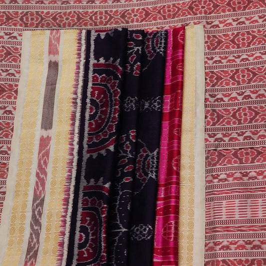 Handloom Sambalpuri Ikkat Silk Saree Handloom Saree_Sambalpuri Silk Priyadarshini Handloom
