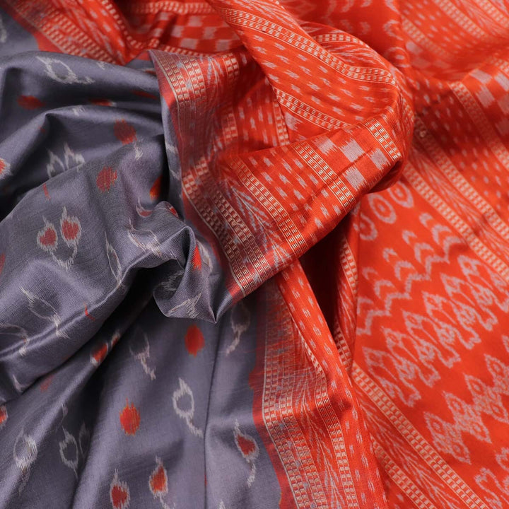 Handloom Sambalpuri Ikkat Silk Saree Handloom Saree_Sambalpuri Silk Priyadarshini Handloom