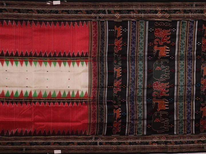 Handloom Sambalpuri Ikkat Silk Saree Handloom Saree_Sambalpuri Silk Priyadarshini Handloom
